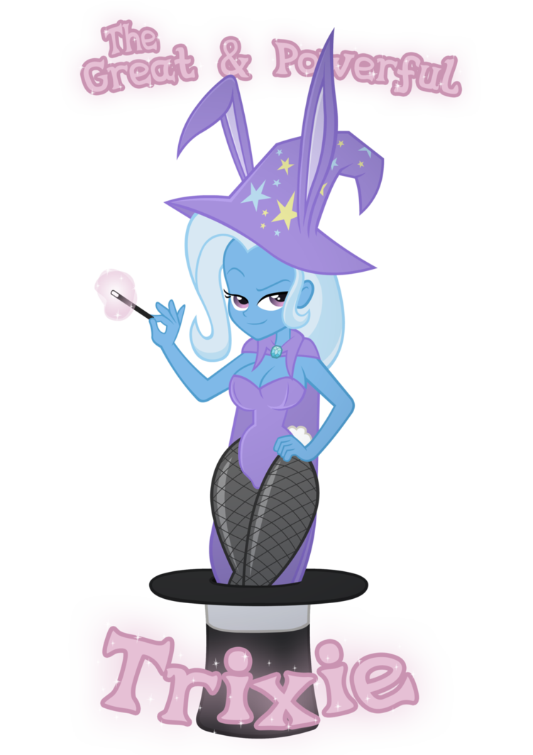 bunny_costume clothing costume fake_ears fake_rabbit_ears female fingers hair hat headgear headwear lingerie looking_at_viewer magic not_furry purple_eyes solo teddy_(clothing) wand white_hair wizard_hat wicked-at-heart equestria_girls hasbro my_little_pony trixie_(eg) human mammal 2015 alpha_channel