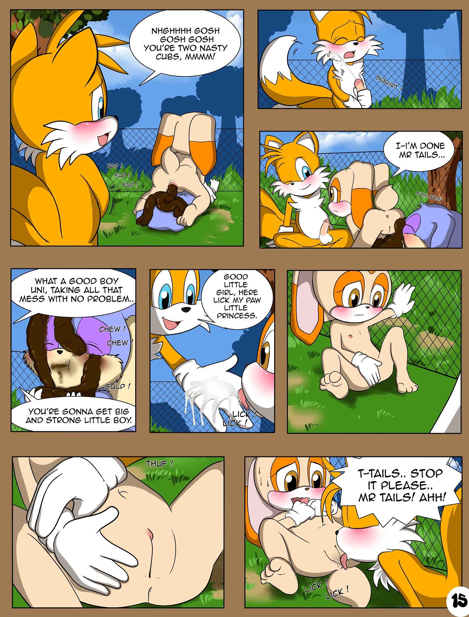 Tails And Cream Hentai