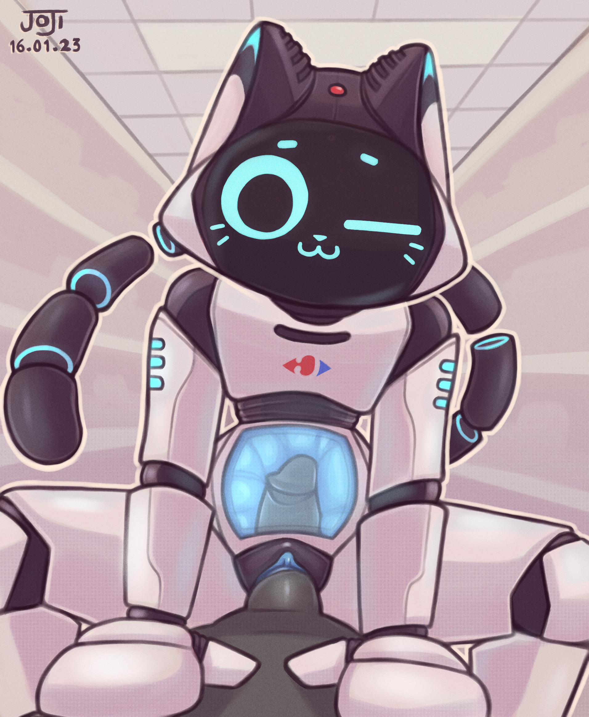 Robot cat porn