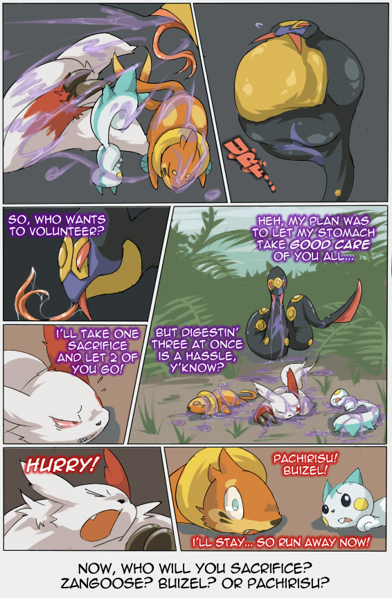 Showing Porn Images for Zangoose and seviper comic porn ...