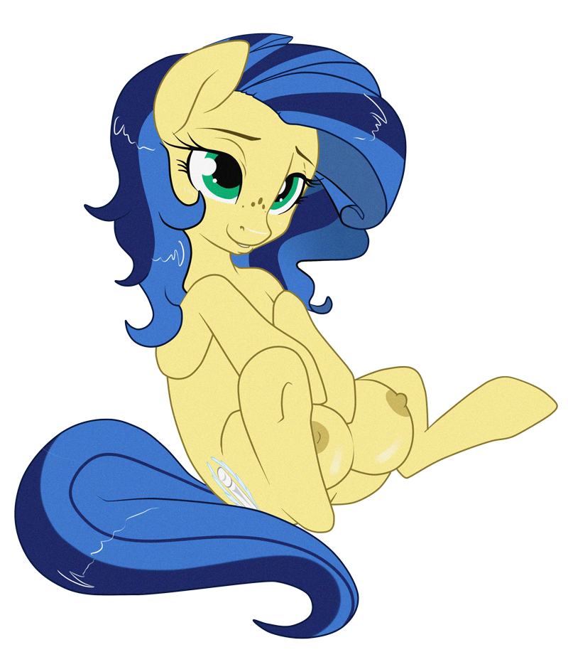 e621 breasts earth_pony equine fan_character female feral horse mammal milky_way_(character) my_little_pony pony solo sugarcup teats