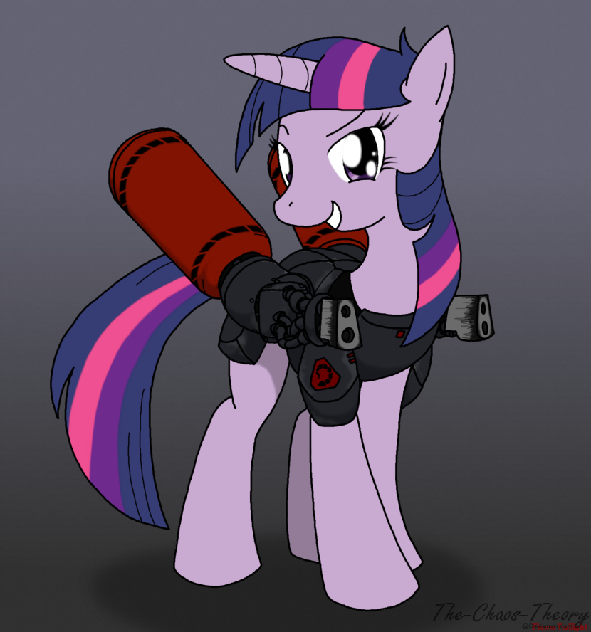 brotherhood_of_nod female feral flamethrower fur hair horn multicolored_hair nod purple_body purple_fur purple_hair ranged_weapon smile solo text two_tone_hair weapon sandwich-anomaly command_and_conquer electronic_arts friendship_is_magic hasbro my_little_pony mythology twilight_sparkle_(mlp) equid equine horse mammal mythological_creature mythological_equine pony unicorn crossover english_text