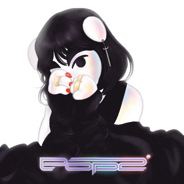 anthro black_hair clothed clothing colored_nails covering covering_face crossdressing dress ear_piercing eyebrows femboy fully_clothed fur hair jewelry looking_at_viewer male nails piercing ring_(jewelry) simple_background solo white_background white_body white_fur biskyfresh animal_crossing charli_xcx k.k._slider_album_redraw nintendo pop_2 k.k._slider canid canine canis domestic_dog mammal 1:1 2020 digital_media_(artwork) meme