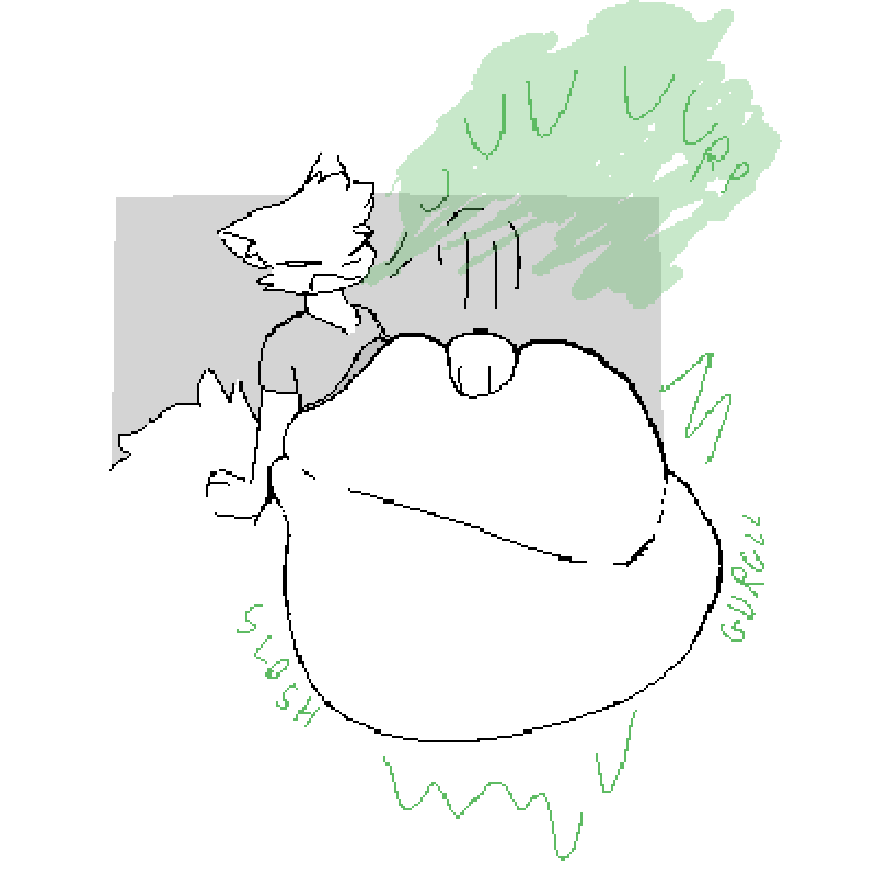 4-bit ambiguous_anthro ambiguous_gender ambiguous_pred ambiguous_prey anthro anthro_pred belly belly_overhang belly_rolls belly_slap belly_squish big_belly biped black_nose bodily_noises border burp_cloud burping cheek_tuft clothed clothed_ambiguous clothed_anthro clothing cloud_emanata digestion digestion_noises emanata exposed_belly extended_sound_effect eyes_closed facial_tuft fluffy fluffy_tail fully_inside fur green_burp_cloud green_text grey_background grey_clothing grey_shirt grey_topwear gurgle_(sound_effect) hair hand_on_own_belly huge_belly inner_ear_fluff monotone_arms monotone_background monotone_belly monotone_body monotone_clothing monotone_face monotone_fur monotone_hair monotone_hands monotone_neck monotone_shirt monotone_tail monotone_topwear motion_lines navel one_ear_up onomatopoeia open_mouth outside_border path_lines pointy_ears prick_ears rumbling_stomach same_size_vore shirt short_hair short_sleeved_shirt short_sleeves simple_background slap slapping_own_belly slapping_self slosh sloshing_belly soft_vore solo sound_effect_variant sound_effects squish tail text three-quarter_view topwear transparent_border tuft unseen_prey urp vore white_arms white_belly white_body white_ears white_face white_fur white_hair white_hands white_inner_ear_fluff white_neck white_tail white_tuft tcsrjx mammal unknown_species 1:1 2024 aliasing alpha_channel digital_drawing_(artwork) digital_media_(artwork) english_description english_text pixel_(artwork) upscale