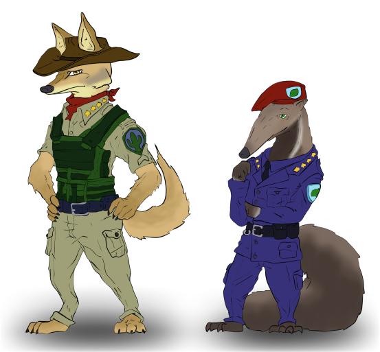 anthro duo fanfic fanfiction male male/male police zpd kikis-art-journey magister-kekko disney zootopia fan_character anteater canid canine canis coyote mammal pilosan xenarthran