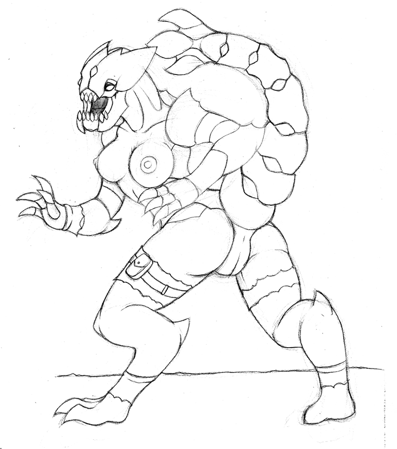 3_toes 4_fingers after_transformation alternate_species anthro anus bald barefoot big_breasts big_butt bottomless breasts butt carapace claws clothed clothing corruption digitigrade erect_nipples feet female fingers genitals huge_breasts leg_pouch long_tail looking_at_viewer mandibles mental_transformation mostly_nude nipples no_pupils non-mammal_breasts non-mammal_nipples open_mouth presenting presenting_anus presenting_hindquarters presenting_pussy pussy raised_tail sharp_teeth simple_background solo species_transformation spiked_tail spikes spikes_(anatomy) spread_legs spreading standing tail teeth toe_claws toes topless torn_clothing transformation turning_around white_background ivanks activision call_of_duty call_of_duty:_ghosts samantha_cross arachnid arthropod cryptid_(call_of_duty) scorpion scorpion_(call_of_duty) black_and_white monochrome sketch