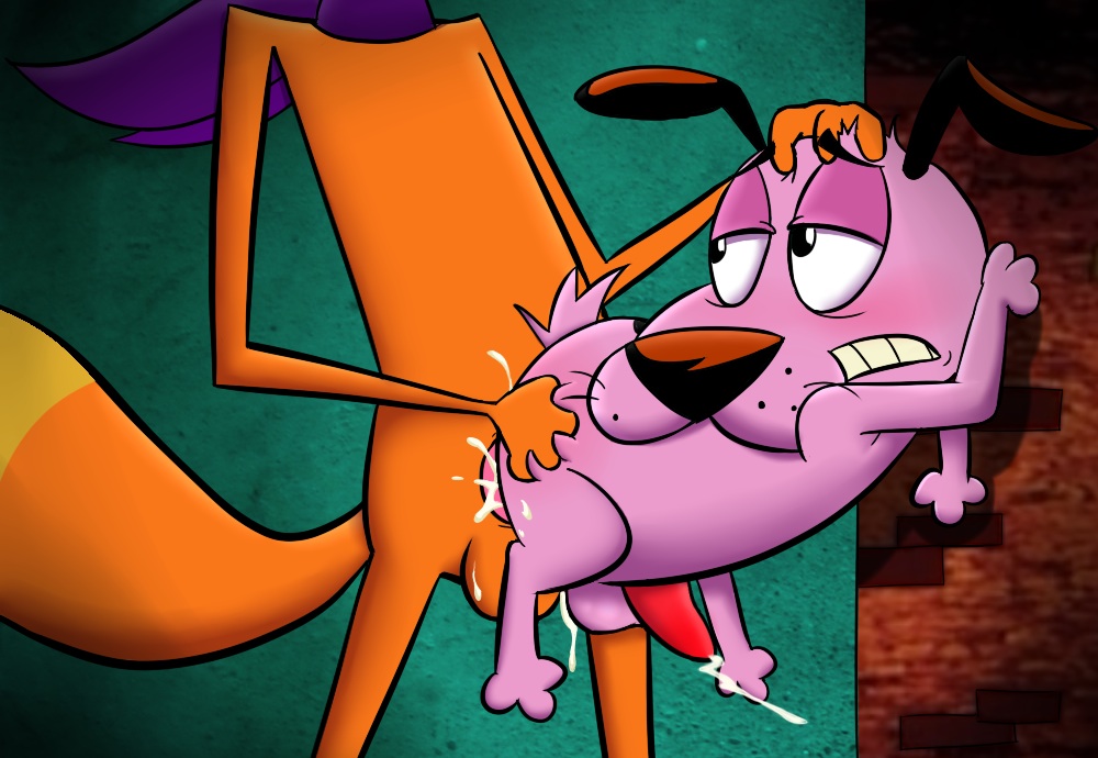 Courage The Cowardly Dog Porn 119217 | balls blush cajun_fox