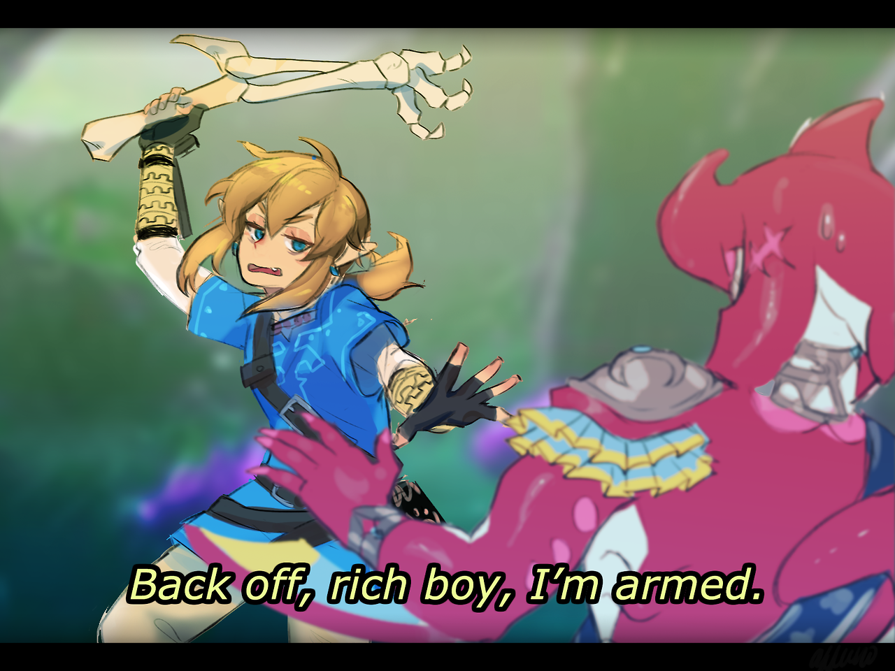 breath of the wild link gay hentai