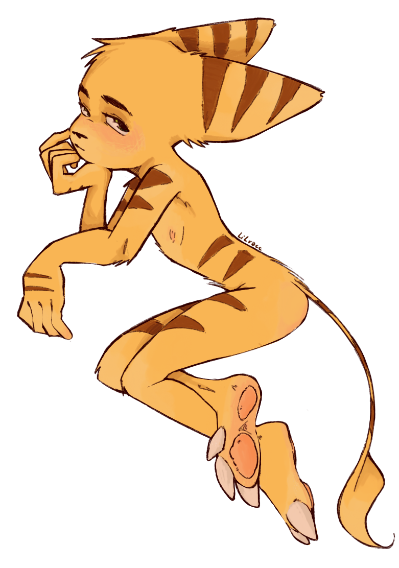 anthro feet male nude pose presenting solo lilracc insomniac_games playstation playstation_2 playstation_3 ratchet_and_clank sony_corporation sony_interactive_entertainment ratchet_(ratchet_and_clank) lombax mammal alpha_channel