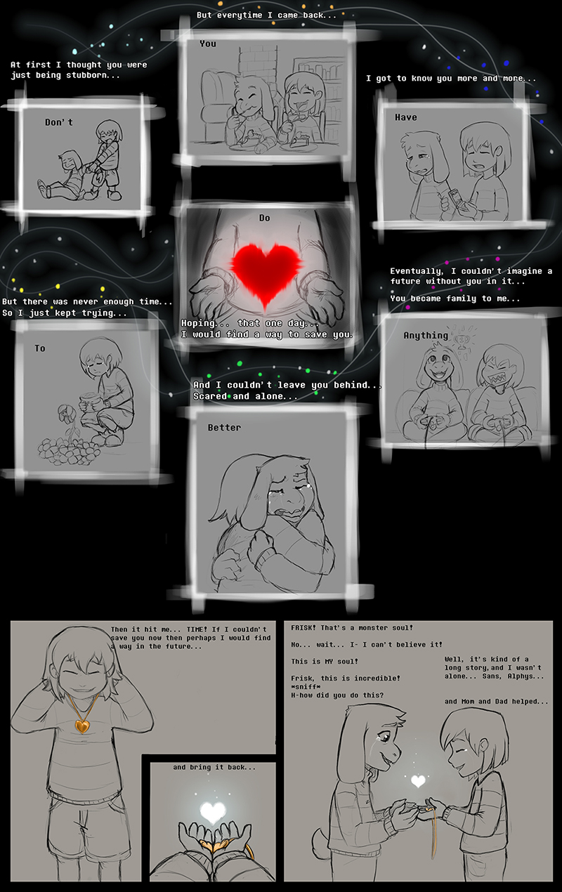 anthro bodily_fluids cake clothed clothing crying dessert duo flower food fur heart_symbol long_ears plant simple_background smile stripes tears text the_feels white_body white_fur radicaldreemurr undertale undertale_(series) asriel_dreemurr flowey_the_flower frisk_(undertale) boss_monster_(undertale) bovid caprine goat human mammal english_text hi_res