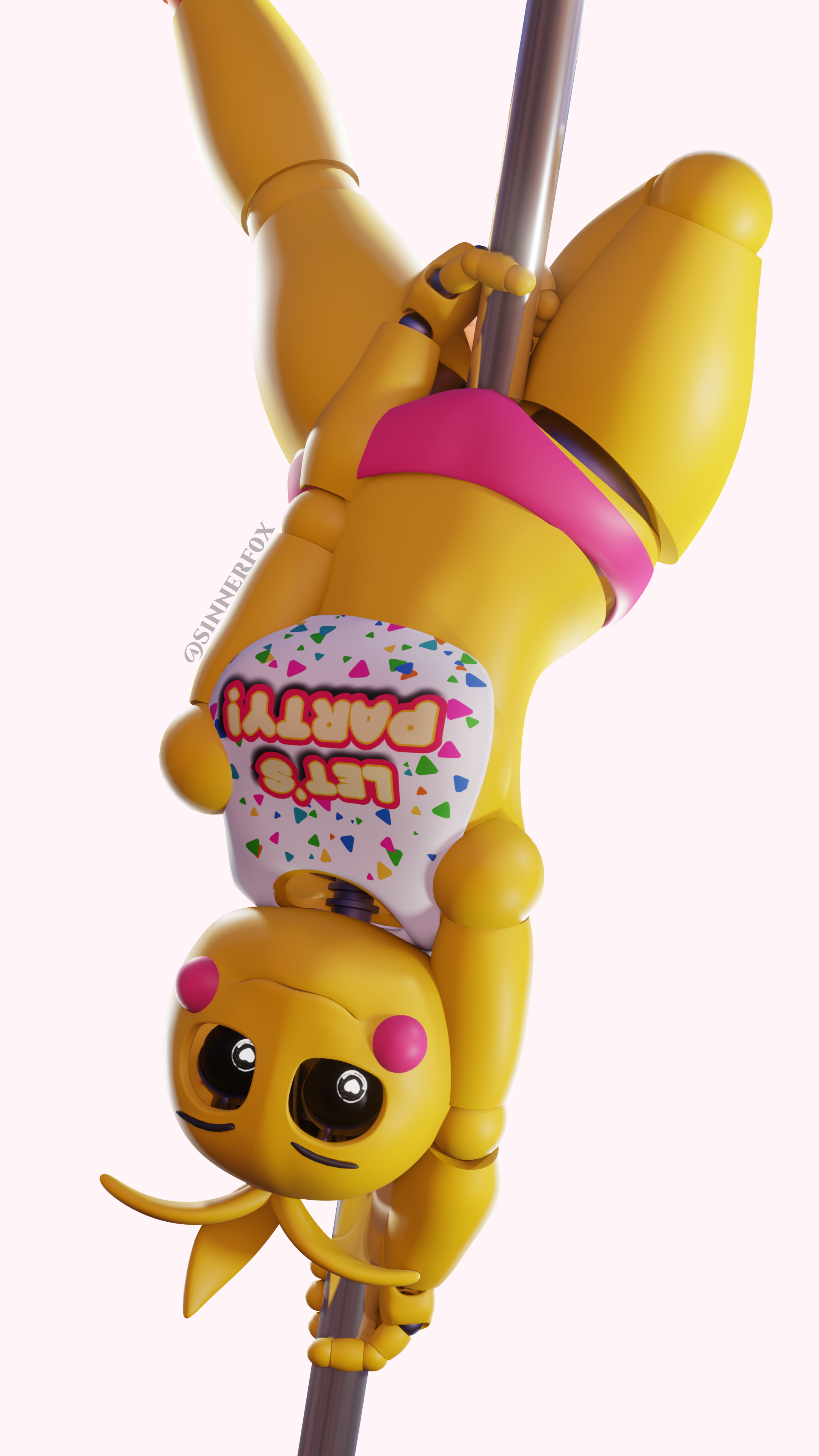 Toy chica stripping
