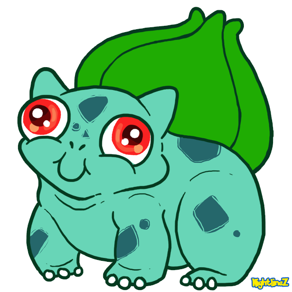 ambiguous_gender derp_eyes feral happy plant quadruped red_eyes smile solo what nightlinez nintendo pokemon bulbasaur elemental_creature flora_fauna generation_1_pokemon pokemon_(species) scalie 1:1 2016 alpha_channel