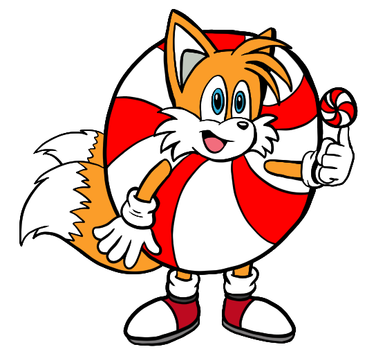 anthro candy clothing costume dessert food food_costume male peppermint_(candy) peppermint_costume solo standing vixdojofox archie_comics sega sonic_the_hedgehog_(archie) sonic_the_hedgehog_(comics) sonic_the_hedgehog_(series) miles_prower sonic_the_hedgehog canid canine fox mammal alpha_channel