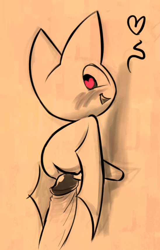 against_surface amputee anthro blush butt disability disembodied_penis duo female genitals heart_eyes heart_symbol humanoid_genitalia humanoid_penis imminent_sex looking_back male male/female open_mouth pegleg penis polesitting simple_background tan_background wings young young_anthro soulcentinel cartoon_network mao_mao:_heroes_of_pure_heart adorabat bat mammal monochrome spot_color