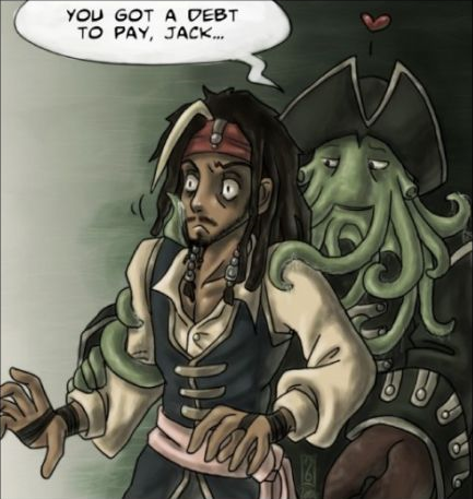 cannot_unsee dialogue duo heart_symbol imminent_rape imminent_sex imminent_tentacle_rape male male/male not_furry pirate prepare_your_anus tentacles text what unknown_artist disney pirates_of_the_caribbean davey_jones jack_sparrow arthropod cephalopod crustacean human hybrid mammal marine mollusk english_text lol_comments low_res