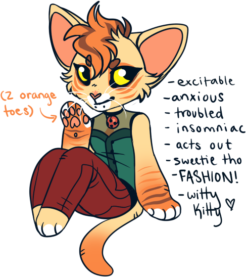 anthro bell biped chibi clothed clothing collar facial_piercing female fur lip_piercing markings pawpads piercing snakebite_piercing solo stripes tan_body tan_fur toony whiskers white_markings frappeholic andi_(frappeholic) domestic_cat felid feline felis mammal tabby_cat alpha_channel model_sheet