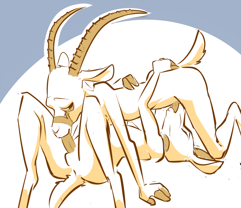 69_position anthro balls canon_couple duo erection fellatio genitals horn male male/male mutual_fellatio mutual_oral nude oral penile penis sex toxoglossa disney zootopia bucky_oryx-antlerson pronk_oryx-antlerson antelope bovid bovine gemsbok grazing_antelope kudu mammal oryx spiral-horned_antelope