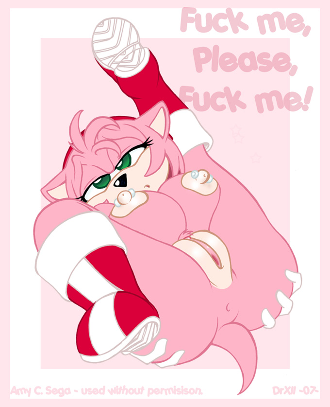 E621 amy_rose anthro Ã¢nus seios clitÃ³ris drxii english_text fÃªmea...