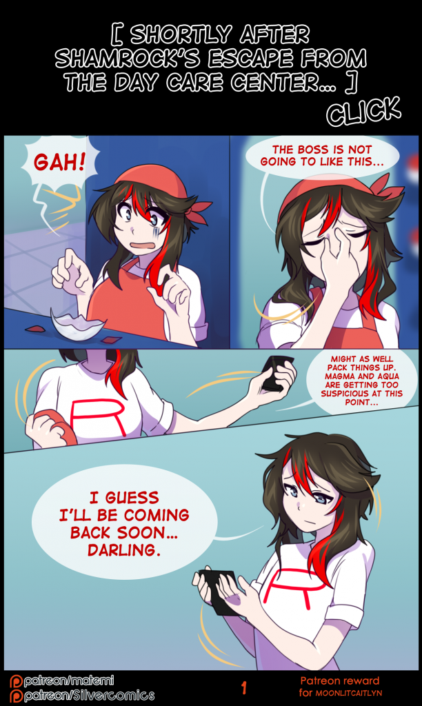 clothed clothing dialogue female human_only not_furry shirt solo text text_on_clothing text_on_shirt text_on_topwear topwear matemi nintendo pokemon team_rocket caitlyn_(moonlitcaitlyn) human mammal comic english_text