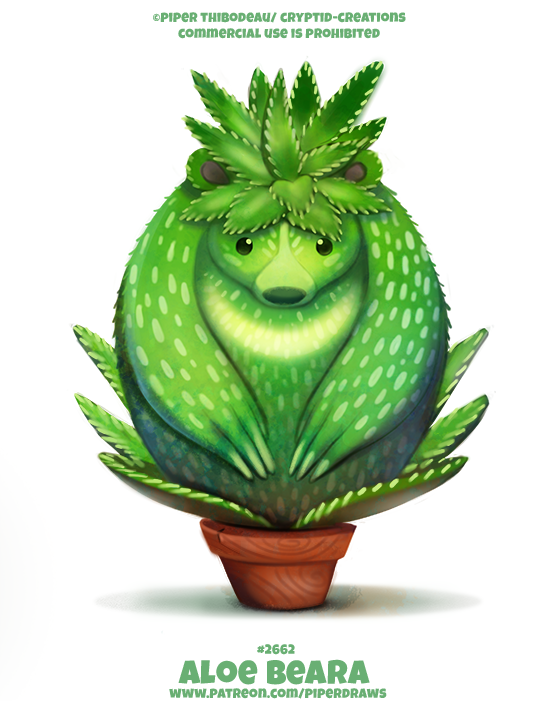 aloe_vera ambiguous_gender black_eyes claws feral flower_pot humor plant pun simple_background solo text visual_pun white_background piper_thibodeau bear elemental_creature flora_fauna mammal digital_media_(artwork) digital_painting_(artwork) english_text url