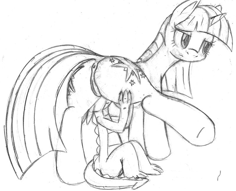 anus breastfeeding butt cutie_mark duo feeding female feral fur genitals hair horn long_hair male male/female pussy sex tail young tg-0 friendship_is_magic hasbro my_little_pony mythology spike_(mlp) twilight_sparkle_(mlp) dragon equid equine mammal mythological_creature mythological_equine mythological_scalie scalie unicorn monochrome pseudo_incest_(lore)