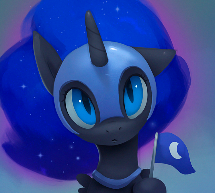 armor blue_eyes female feral headgear helmet horn looking_at_viewer solo rodrigues404 friendship_is_magic hasbro my_little_pony nightmare_moon_(mlp) equid mammal 2018 digital_media_(artwork)