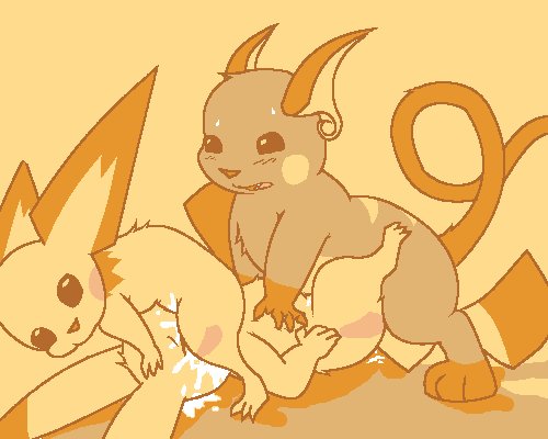 Pikachu and pichu having sex