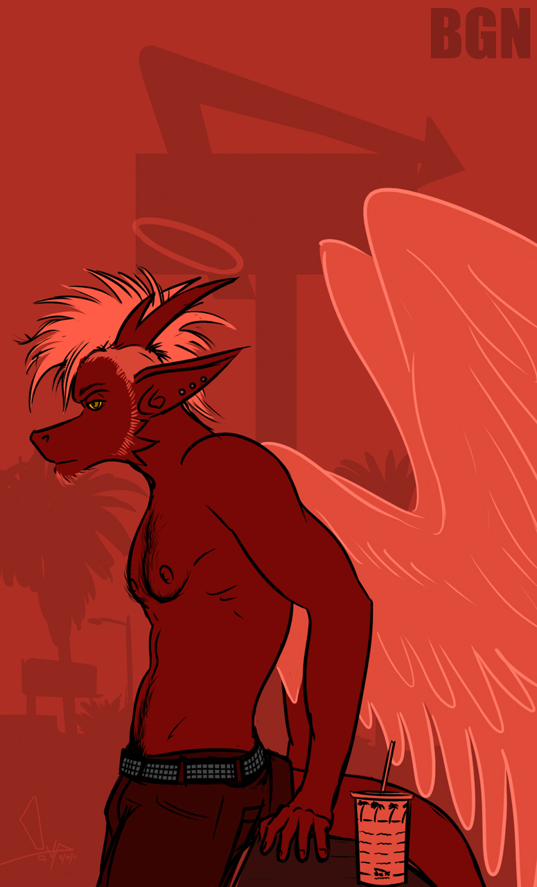 angelic anthro beard body_hair chest_hair clothed clothing facial_hair feathered_wings feathers goatee hair halo holy horn male nipples solo tail topless white_hair wings bgn mythology angel angel_dragon dragon feathered_dragon feathered_scalie mythological_creature mythological_scalie scalie digital_media_(artwork) hi_res