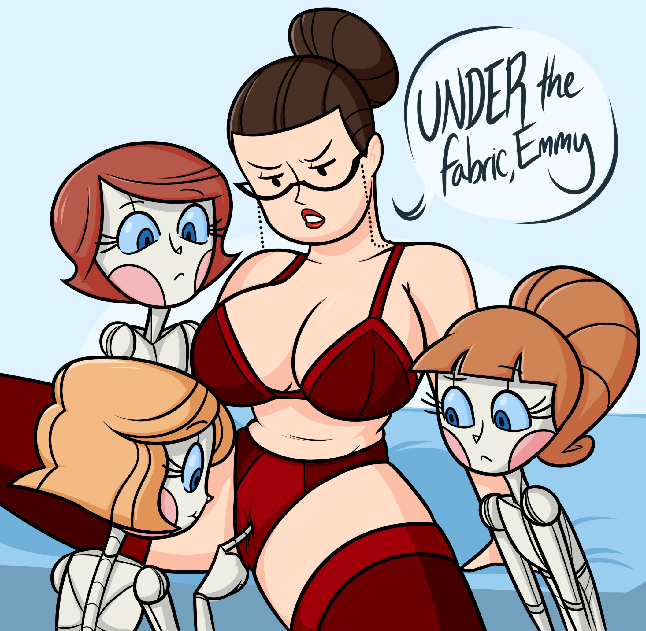 Emmy the robot bathroom nsfw