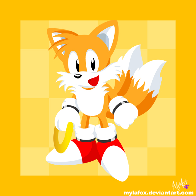 anthro black_nose dipstick_tail front_view fur looking_at_viewer male markings mostly_nude open_mouth open_smile orange_body orange_fur smile solo standing tail tail_markings text white_body white_fur young young_anthro young_male mylafox classic_sonic_(universe) sega sonic_the_hedgehog_(series) classic_tails miles_prower canid canine fox mammal 1:1 full-length_portrait portrait url