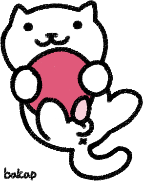 anus ball balls black_eyes erection feral genitals holding_ball holding_object lying male nude on_back penis simple_background solo toony transparent_background white_body x_anus bakap neko_atsume snowball_(neko_atsume) domestic_cat felid feline felis mammal 2016 alpha_channel alternate_version_at_source low_res signature