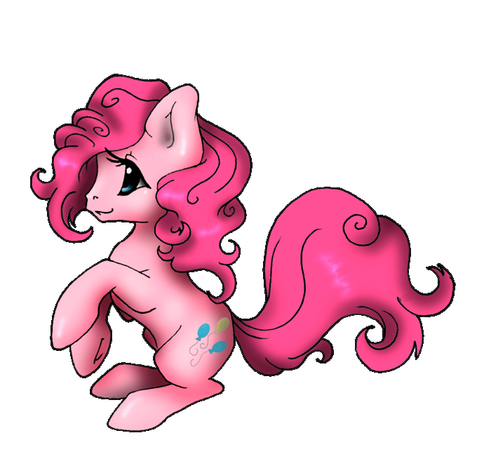 blue_eyes closed_smile cutie_mark eyelashes female feral glistening glistening_eyes hair mouth_closed pink_body pink_hair pink_tail side_view smile solo tail milk-jug friendship_is_magic hasbro my_little_pony pinkie_pie_(mlp) equid equine horse mammal pony alpha_channel