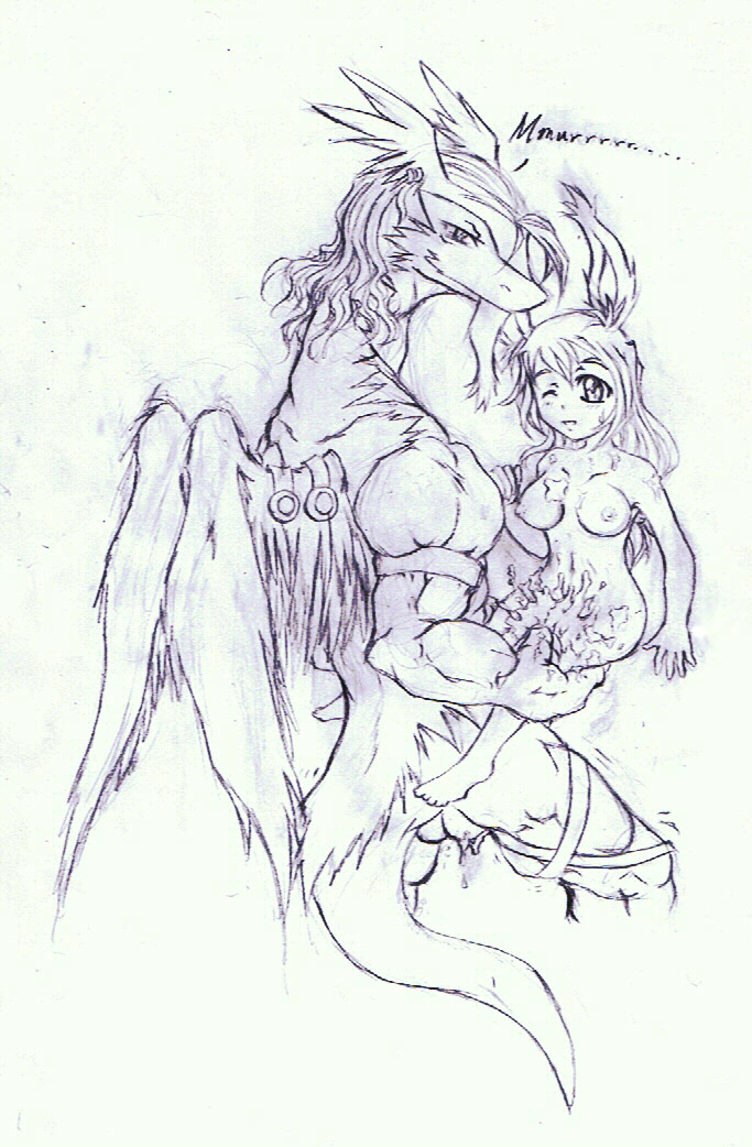 after_sex anthro areola blush bodily_fluids breasts butt cum cum_on_butt dialogue dripping duo excessive_cum excessive_genital_fluids feathered_wings feathers female female_on_anthro genital_fluids hair heart_symbol humanoid_on_anthro interspecies larger_male long_hair looking_at_viewer male male/female male_on_humanoid muscular nipples nude one_eye_closed piercing simple_background sitting size_difference smaller_female tail text white_background wings wink tigerlilylucky legendz mythology linvar ranshiin animal_humanoid dragon humanoid lagomorph mammal mythological_creature mythological_scalie scalie 2009 english_text graphite_(artwork) monochrome sketch traditional_media_(artwork)