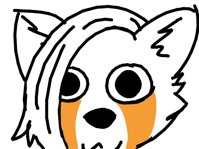 :3 ambiguous_gender anthro big_eyes holidays looking_at_viewer simple_background solo lumiwah april_fools'_day furid_(e621) lumi_(lumiwah) ailurid mammal red_panda 2025 4:3 digital_media_(artwork) low_res