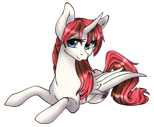 blue_eyes closed_smile cutie_mark eyelashes feathered_wings feathers female feral hair horn long_hair looking_at_viewer lying mane mouth_closed on_front red_hair red_mane red_tail simple_background smile solo tail transparent_background white_body white_horn white_wings wings milk-jug friendship_is_magic hasbro my_little_pony mythology lauren_faust_(character) equid equine mammal mythological_creature mythological_equine winged_unicorn 2012 alpha_channel colored digital_drawing_(artwork) digital_media_(artwork)