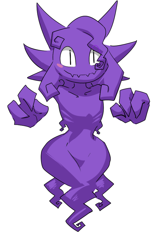 3_fingers blush disembodied_hand female fingers flat_chested not_furry pokemorph pseudo_hair purple_body ribs simple_background smile solo transparent_background wide_hips elpatrixf nintendo pokemon methyl_(elpatrixf) generation_1_pokemon haunter humanoid pokemon_(species) spirit 2017 alpha_channel digital_media_(artwork)