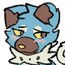 ambiguous_gender blue_body blue_fur blush brown_body brown_fur emoticon feral fur smile solo bloowolfy nintendo pokemon aries_(bloowolfy) canid canine generation_7_pokemon mammal pokemon_(species) rockruff shiny_pokemon 1:1 alpha_channel bust_portrait low_res portrait thumbnail female_(lore)