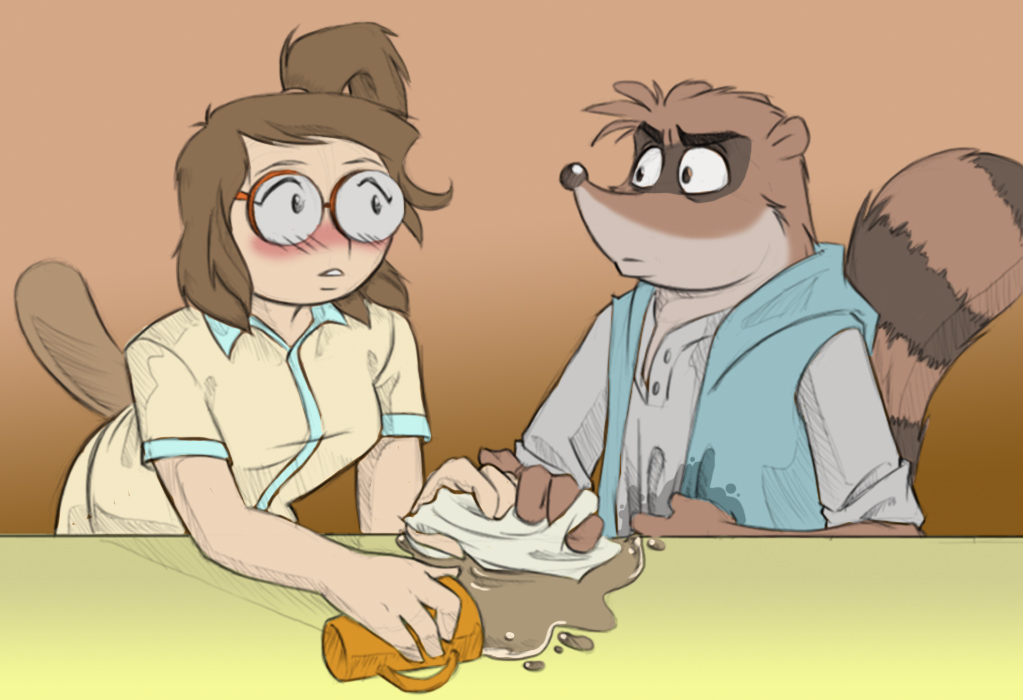 Regular Show Rigby And Eileen