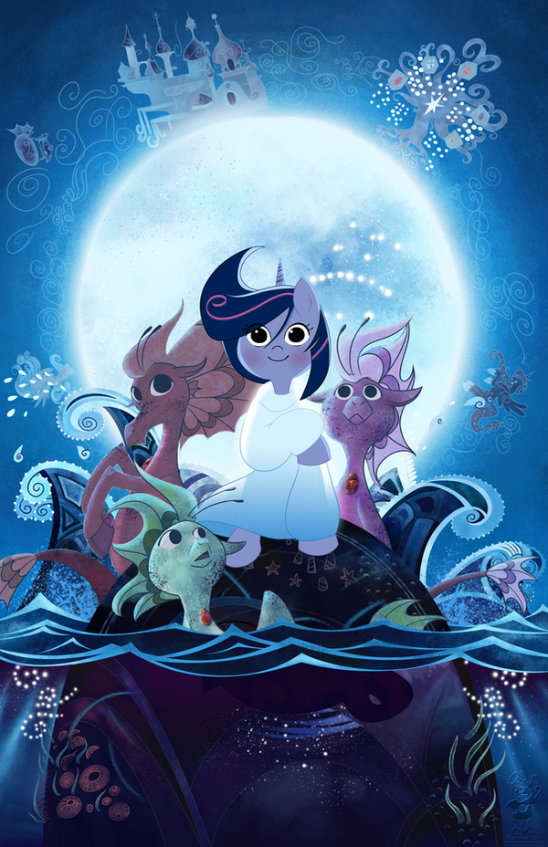 castle female feral full_moon group horn looking_at_viewer male moon movie_poster night open_mouth parody ponification poster poster_template sea star water bunnimation cartoon_saloon celtic_mythology european_mythology friendship_is_magic hasbro my_little_pony mythology norse_mythology scottish_mythology song_of_the_sea twilight_sparkle_(mlp) equid equine fish mammal marine mythological_creature mythological_equine mythological_marine seapony_(mlp) selkie unicorn 2015 crossover digital_media_(artwork)