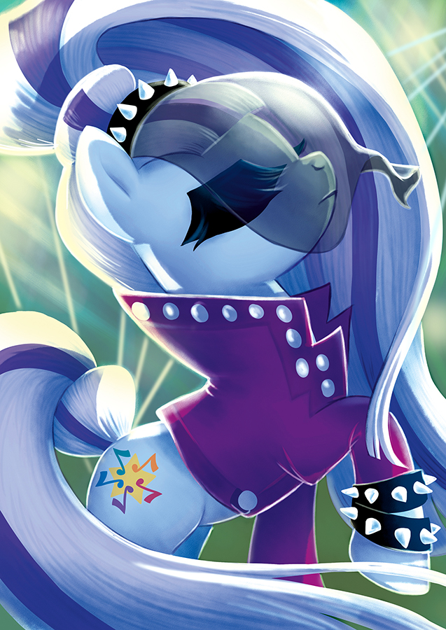 abstract_background alternative_fashion clothing cutie_mark drag_(fashion) drag_queen eyes_closed female feral fur glamrock grey_body grey_fur hair multicolored_hair solo veil adlynh friendship_is_magic hasbro my_little_pony coloratura_(mlp) earth_pony equid equine horse mammal pony 2016