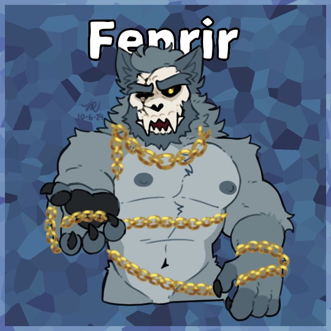 abs anthro barazoku biceps big_muscles biped black_sclera fur grey_body grey_fur looking_at_viewer male mask muscular muscular_anthro muscular_male pecs skull_mask solo yellow_eyes chippybooru european_mythology mythology norse_mythology fenrir_(mythology) canid canine canis mammal wolf 1:1 2024