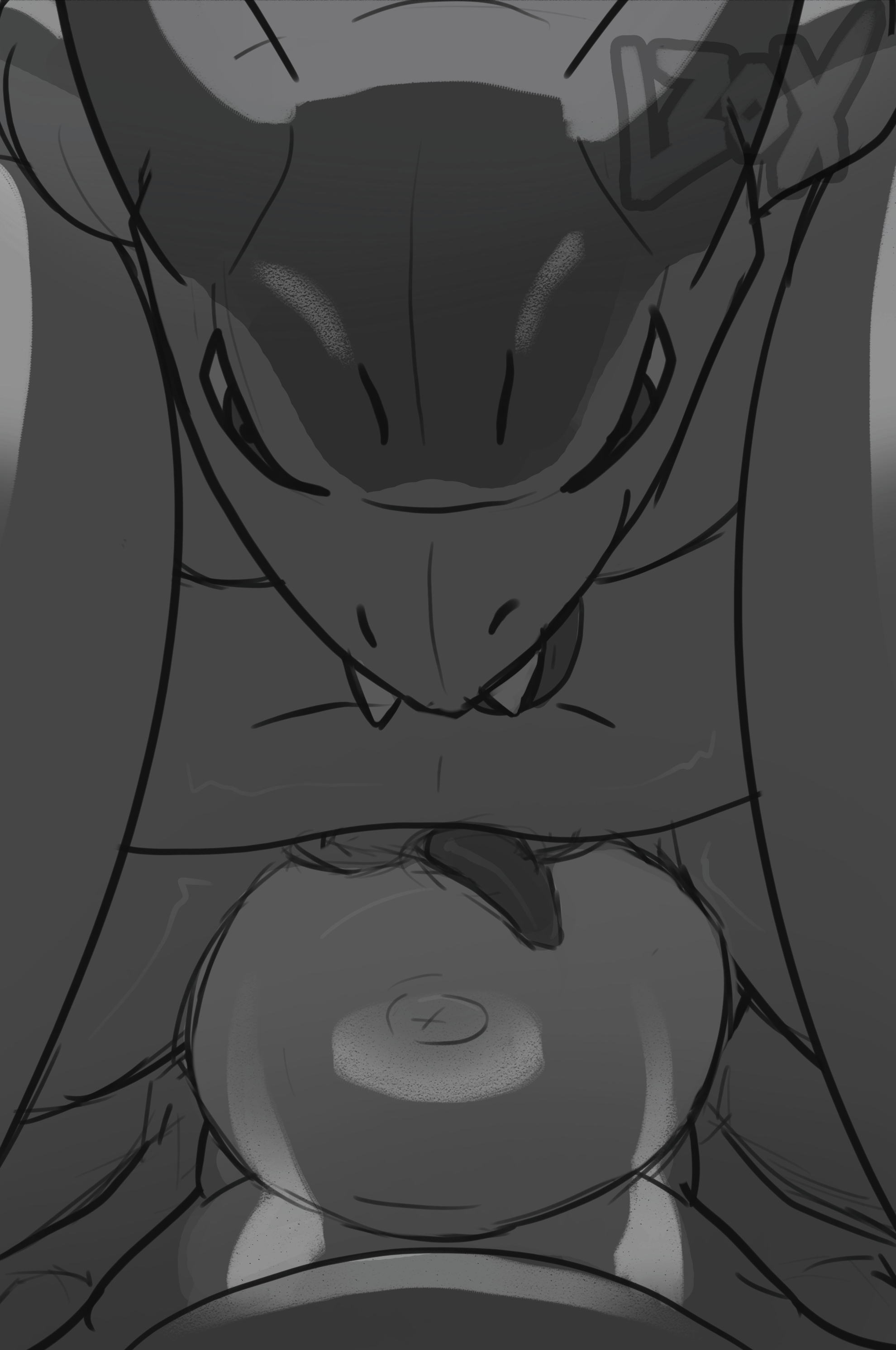 abdominal_bulge anthro anus balls belly big_penis bottom_pov dominant dominant_male duo fangs feral fire first_person_view flaming_hair from_front_position genitals huge_abdominal_bulge huge_penis hyper hyper_genitalia hyper_penis looking_at_viewer looking_pleasured lying male male/male missionary_position monochrome_body navel on_back outie_navel penis pressed_against pseudo_hair receiving_pov sex simple_background size_difference slightly_chubby teeth tongue tongue_out boxofmonsters nintendo pokemon buizel generation_2_pokemon generation_4_pokemon mammal mustelid otter pokemon_(species) typhlosion 2d_animation absurd_res animated frame_by_frame hi_res short_playtime