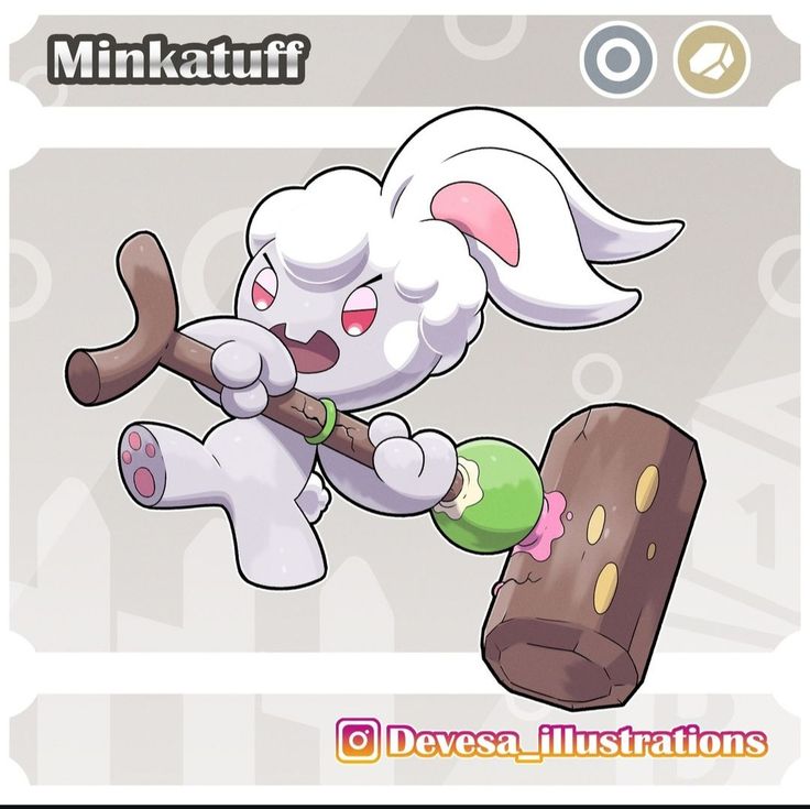 3_fingers cotton_tail female fingers fur hair hammer holding_hammer holding_melee_weapon holding_object holding_tool holding_weapon long_ears maul melee_weapon name_drop open_mouth pawpads red_eyes solo text tools weapon white_body white_fur white_hair devesa_illustrations fakemon nintendo pokemon humanoid pokemon_(species) 2024 artist_name english_text full-length_portrait portrait