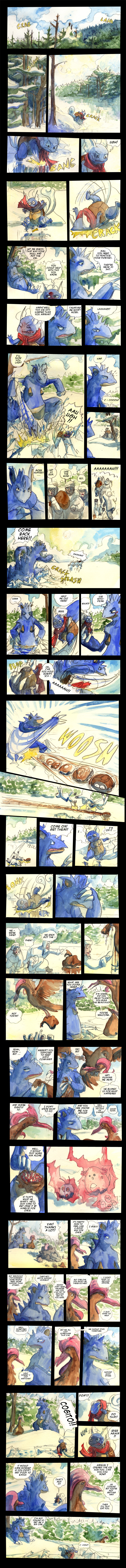 blood bodily_fluids dialogue feathered_wings feathers female feral group male size_difference snow text wings qlock nintendo pokemon chansey exeggcute fearow generation_1_pokemon human mammal nidoqueen pokemon_(species) venonat wartortle absurd_res comic english_text hi_res long_image tall_image