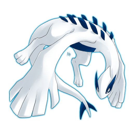 blue_eyes looking_at_viewer simple_background solo tail transparent_background aishishi nintendo pokemon generation_2_pokemon legendary_pokemon lugia pokemon_(species) 1:1 alpha_channel low_res