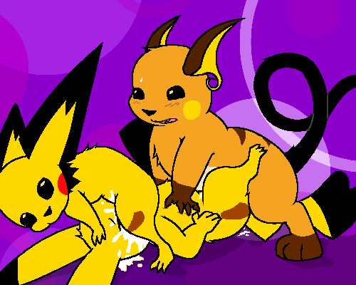 Pikachu and pichu having sex