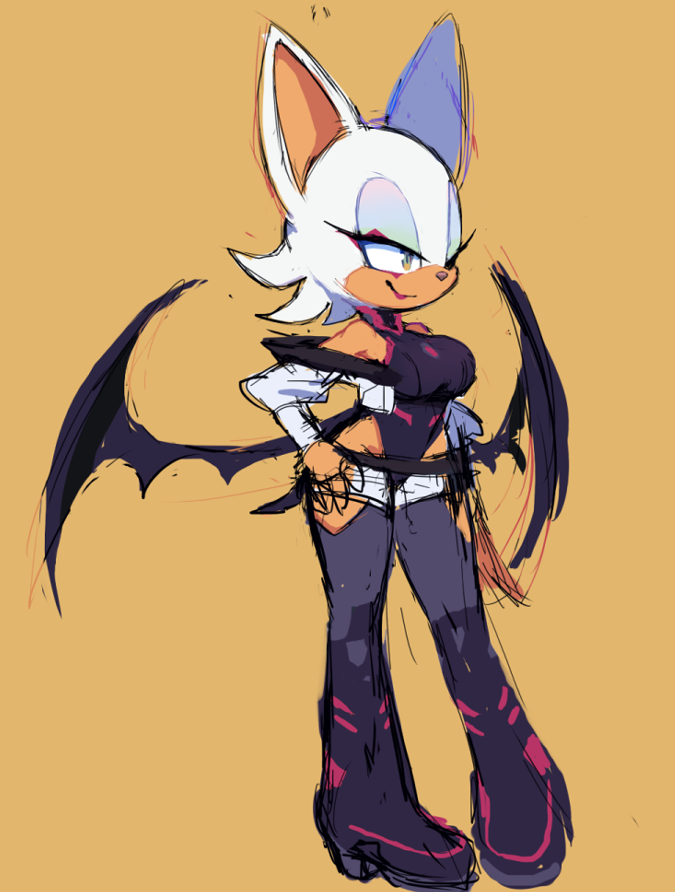 anthro boots clothing cosplay eyeshadow female footwear jacket legwear leotard lipstick makeup shoes solo thigh_highs topwear wings zzavok cyberpunk_edgerunners sega sonic_the_hedgehog_(series) lucy_(cyberpunk_edgerunners) rouge_the_bat bat mammal