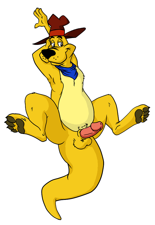 anthro balls clothing erection genitals hat headgear headwear male nude overweight overweight_anthro overweight_male penis solo tail thick_tail sdawg taz-mania warner_brothers thickley macropod mammal marsupial wallaby