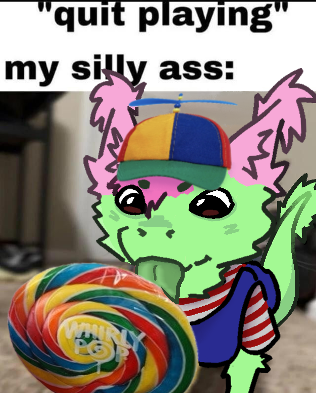 anthro candy clothed clothing dessert food fur hat headgear headwear licking lollipop male photo_background propeller_hat solo tongue tongue_out spritedragon7 mythology sprite_(spritedragon7) dragon furred_dragon furred_scalie mythological_creature mythological_scalie scalie meme photography_(artwork)