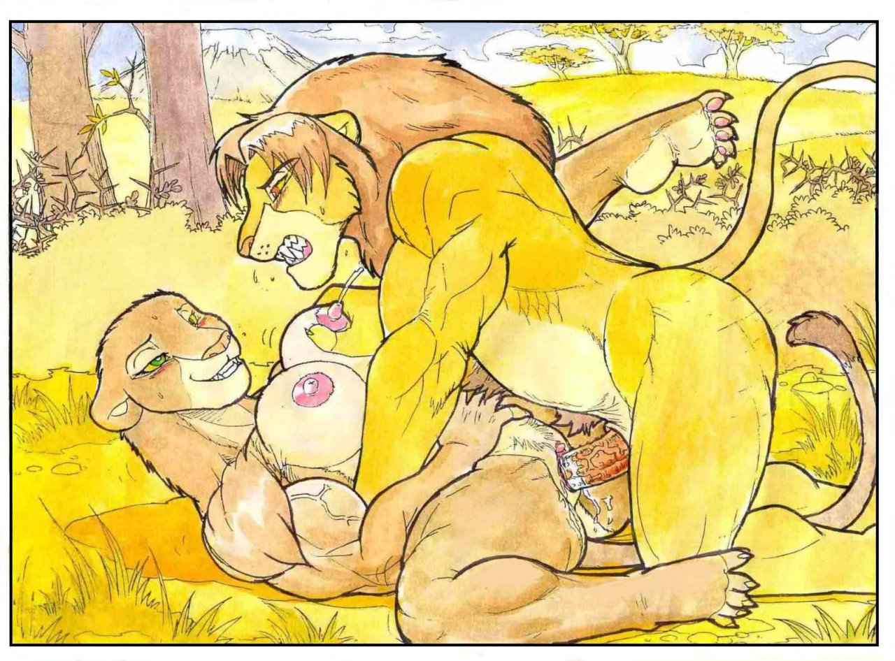 Порно комиксы львы фото 80